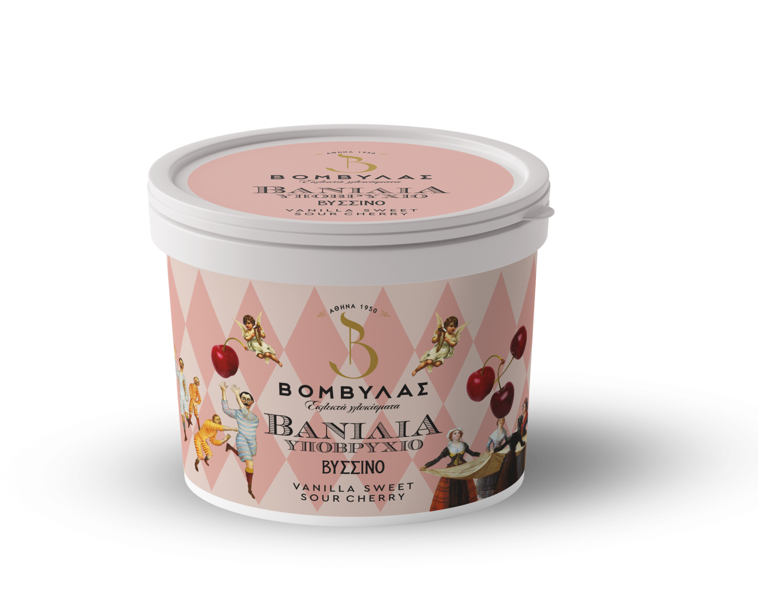 Βανιλια Υποβρυχιο Βυσσινο 400gr Βομβυλα